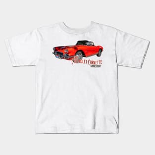 1962 Chevrolet Corvette Convertible Kids T-Shirt